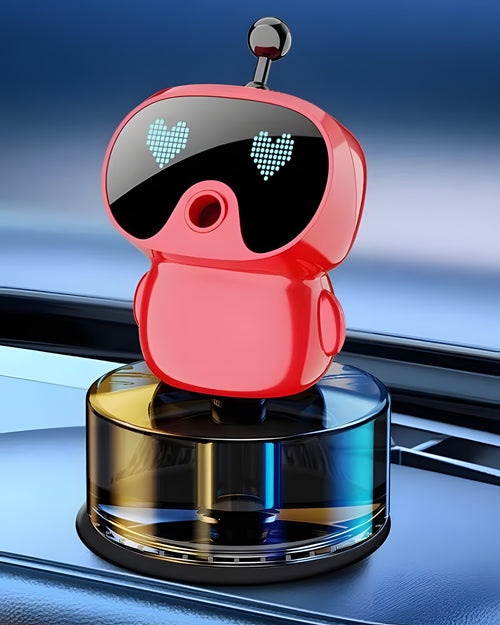 Red Bronvex Mini car robot diffuser with one antenna
