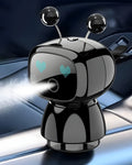 Black Bronvex Solid car robot diffuser releasing a light scent mist